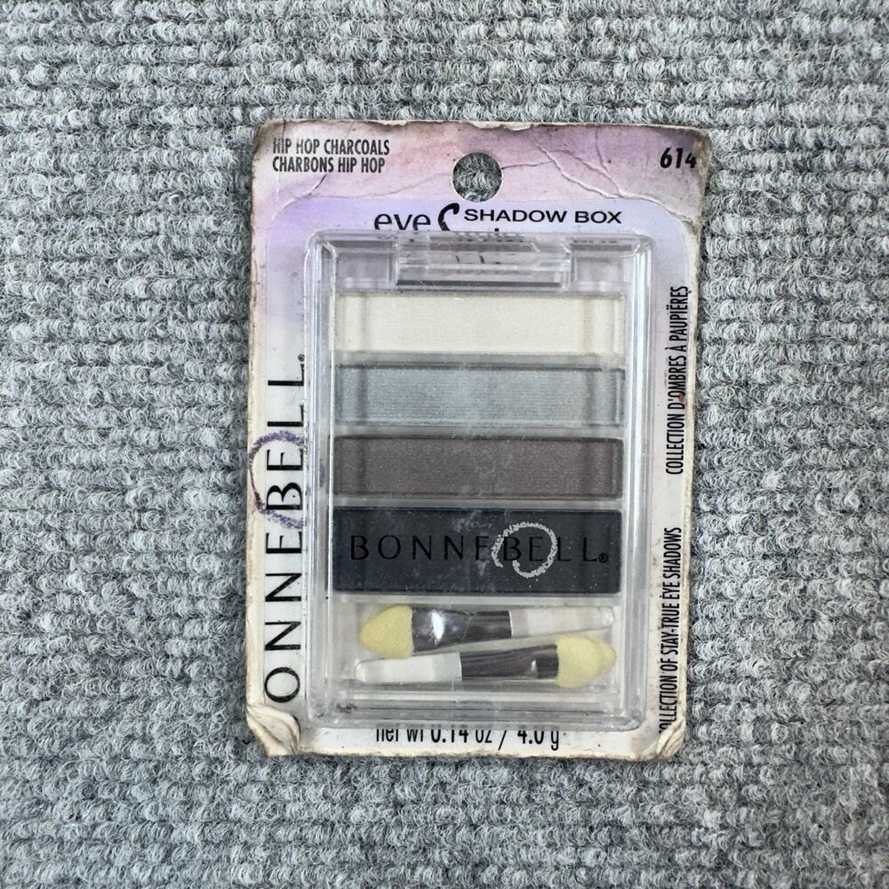 Bonne Bell 614 Hip Hop Charcoals Eyeshadow Box.14 oz NEW Vintage 90s Makeup